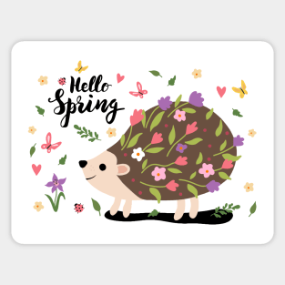 Cute Hedgehog Sticker